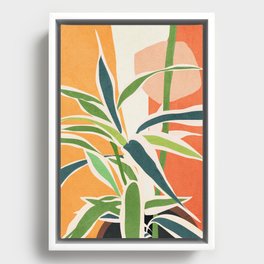 Colorful Branching Out 02 Framed Canvas