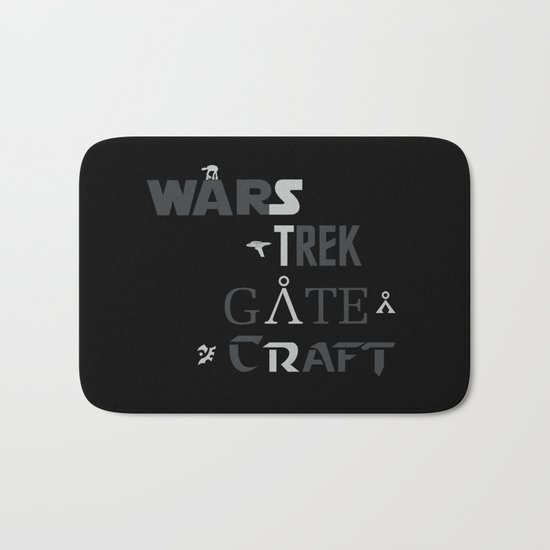 Geek All Stars Bath Mat