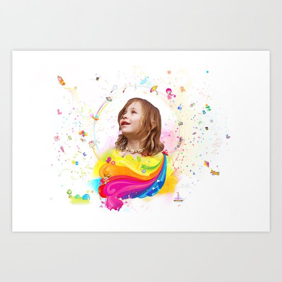 Childhood Art Print