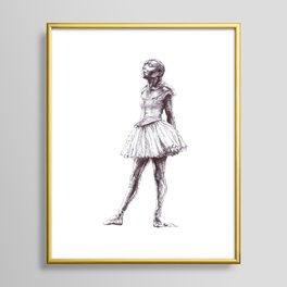 Little Dancer of Fourteen Years Framed Art Print