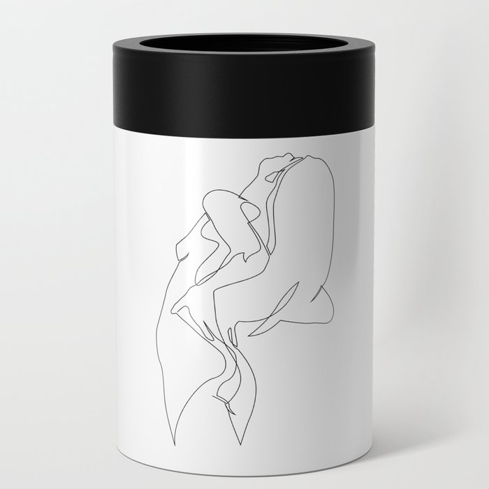 One line nude - e 5 Can Cooler