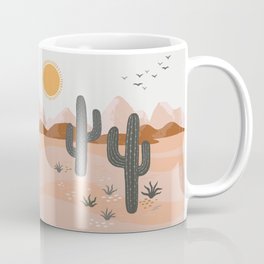 Sedona Arizona Cactus Desert Souvenir Coffee Mug 