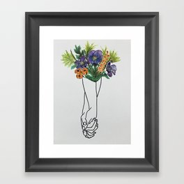 Love in Bloom Framed Art Print