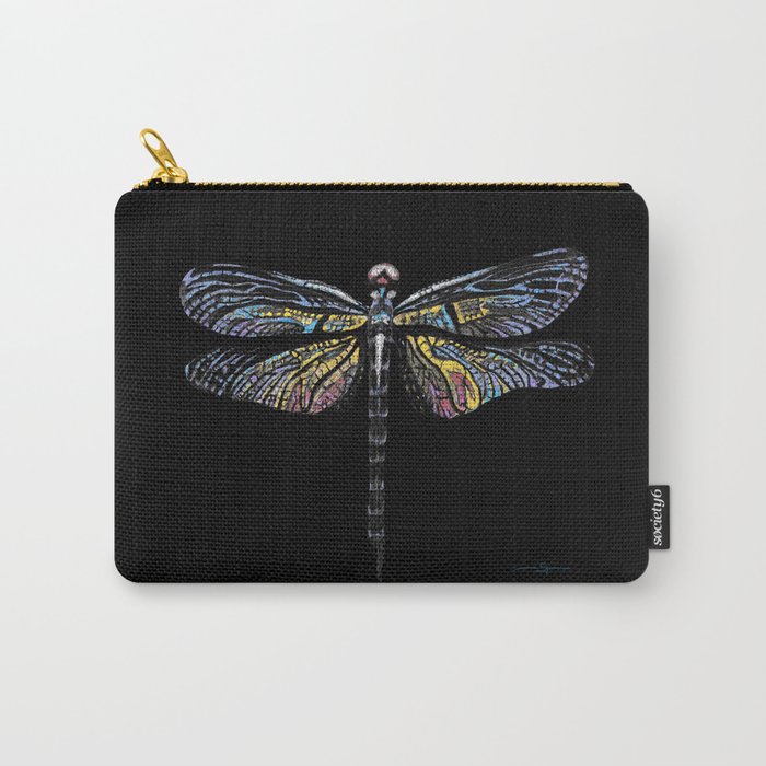 Dragonfly Pen Drawing Carry-All Pouch
