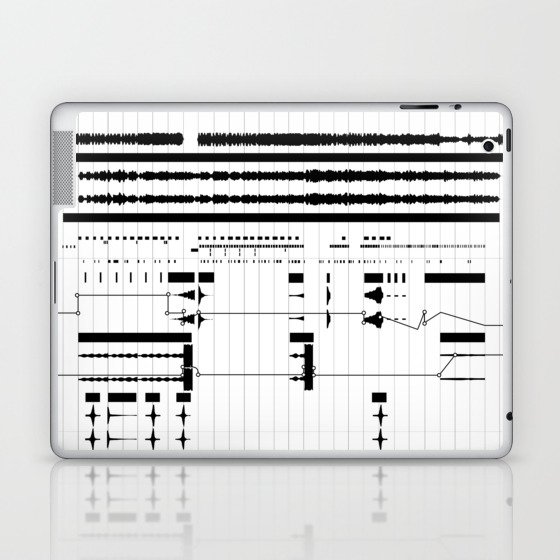 Music Production Laptop & iPad Skin