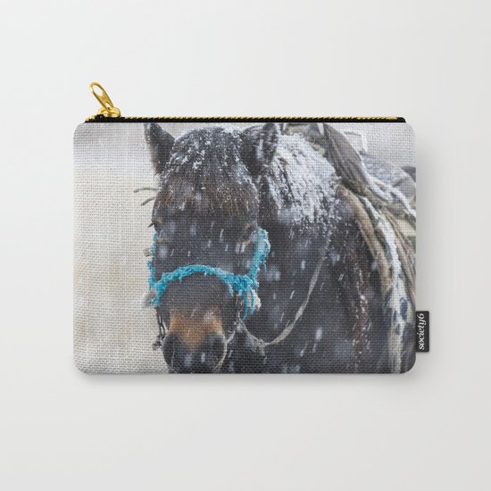 Winter Horse I Carry-All Pouch