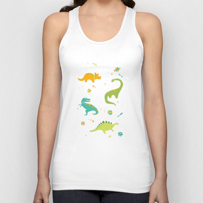 Dinosaur Space Adventure Tank Top