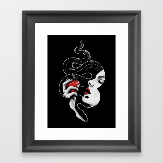 The Sin Framed Art Print