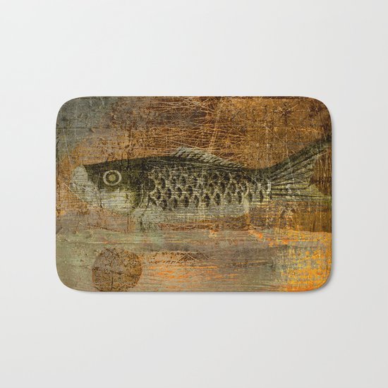 鯉 幟 (The Koinobori) Bath Mat