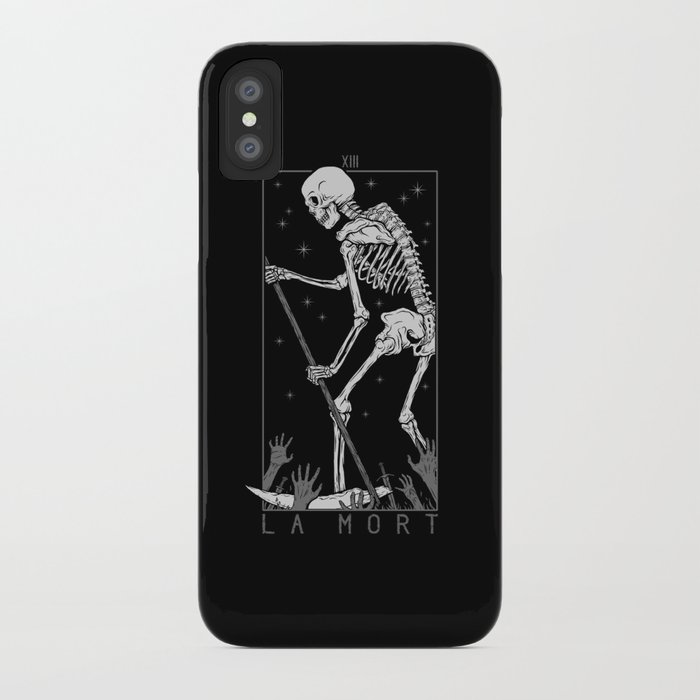 la mort iphone case