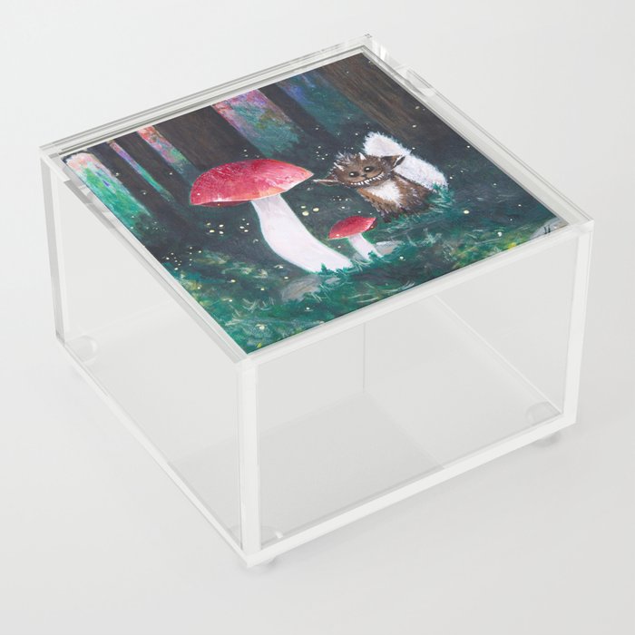 Critter & Shrooms Acrylic Box