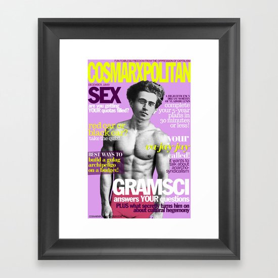 COSMARXPOLITAN, Issue 5 Framed Art Print
