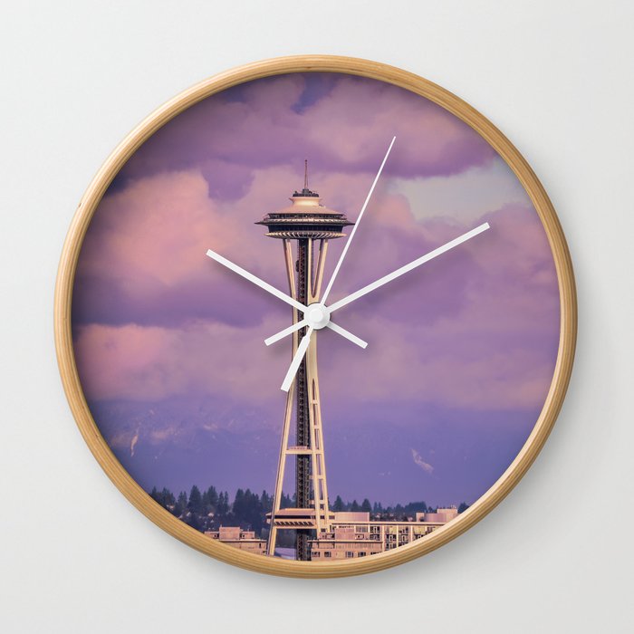 Seattle Space Needle Wall Clock