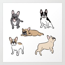 French Bulldog Art Print