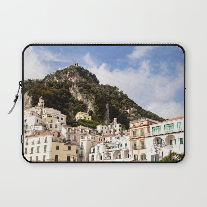Amalfi and Blue Skies  |  Travel Photography Laptop Sleeve