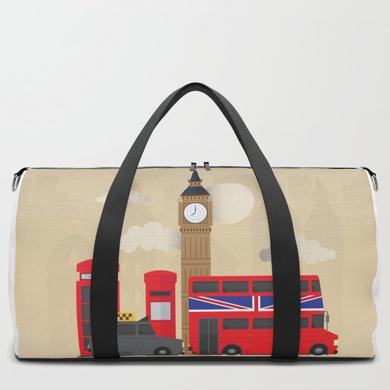 pretty green duffle bag