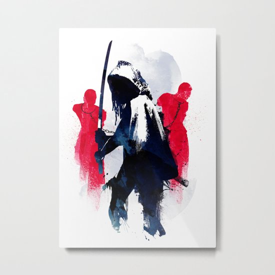 Michonne Metal Print