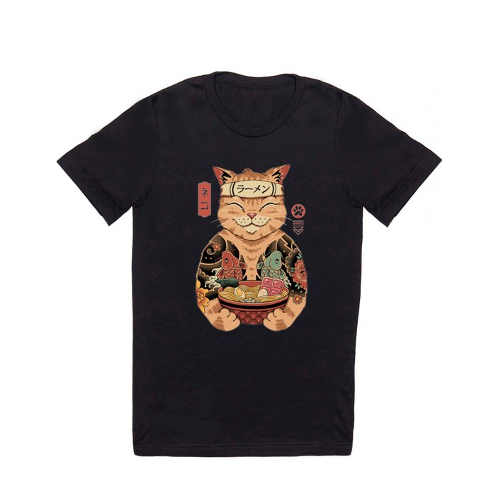 Cat Ramen T Shirt