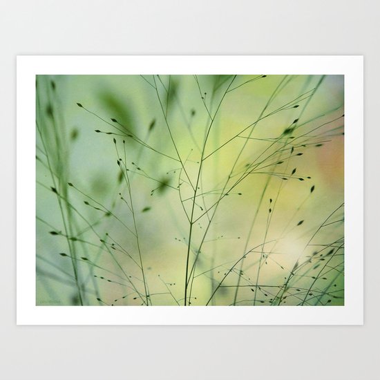Grass Art Print