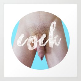 Cock Art Print