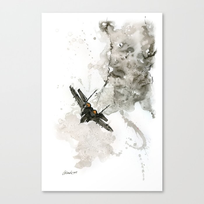 Mig 29 Canvas Print