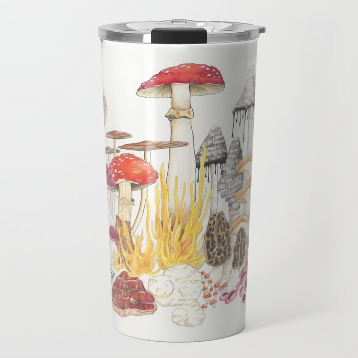 Mushroom World Travel Mug