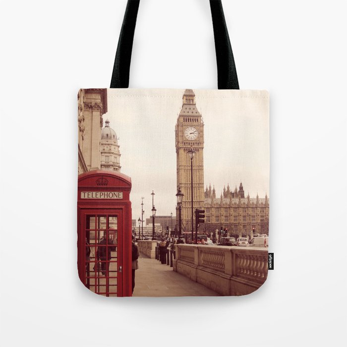 London Booth Tote Bag
