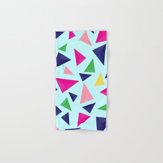 Colorful geometric pattern VIV Hand & Bath Towel