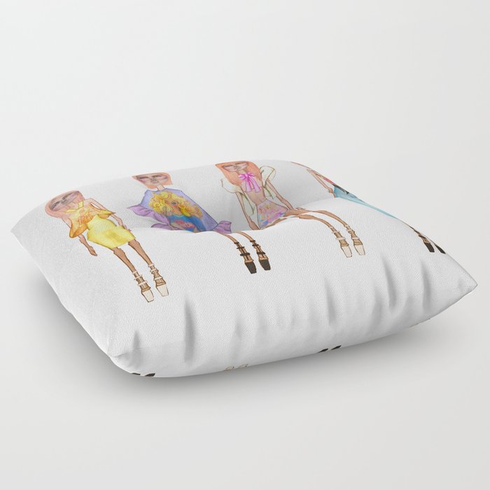 babes in toyland Floor Pillow