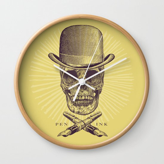 Dead Artist Wall Clock