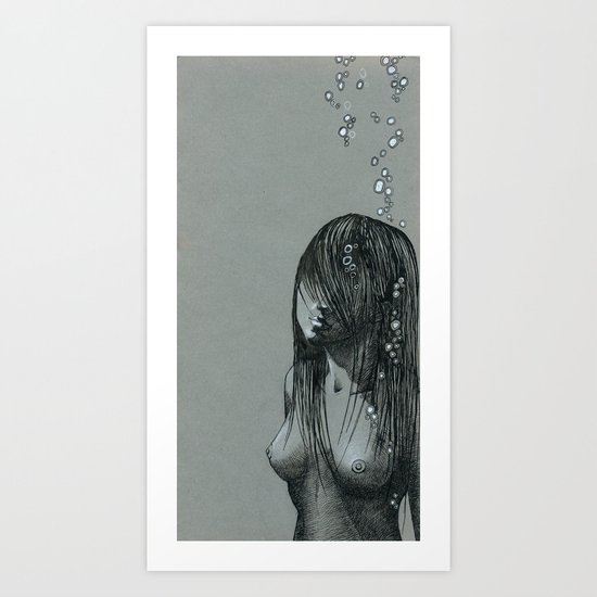 Underwater Art Print