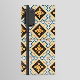 Vintage azulejos, traditional Portuguese tiles Android Wallet Case