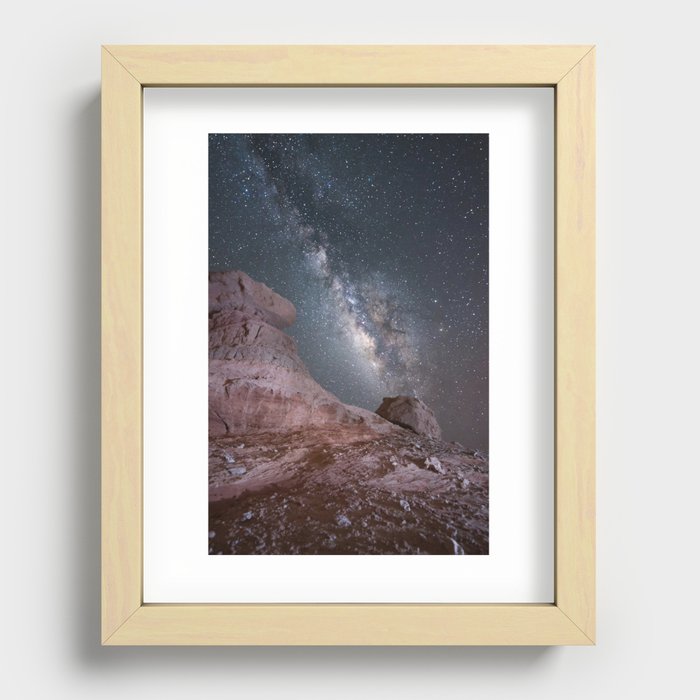 The Milkyway Recessed Framed Print