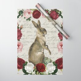 Vintage Easter Bunny Wrapping Paper