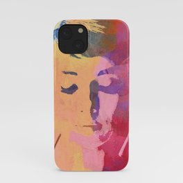 water color portrait iPhone Case