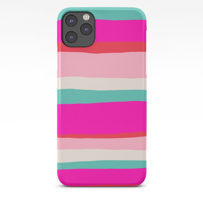 Candy Stripe Christmas iPhone Case