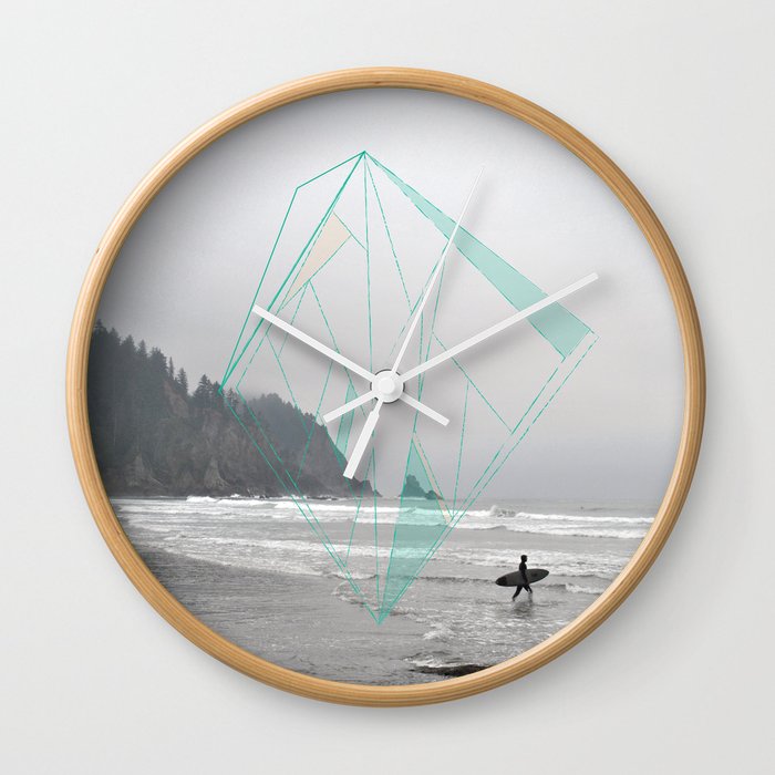 The Oregon Coast Wall Clock
