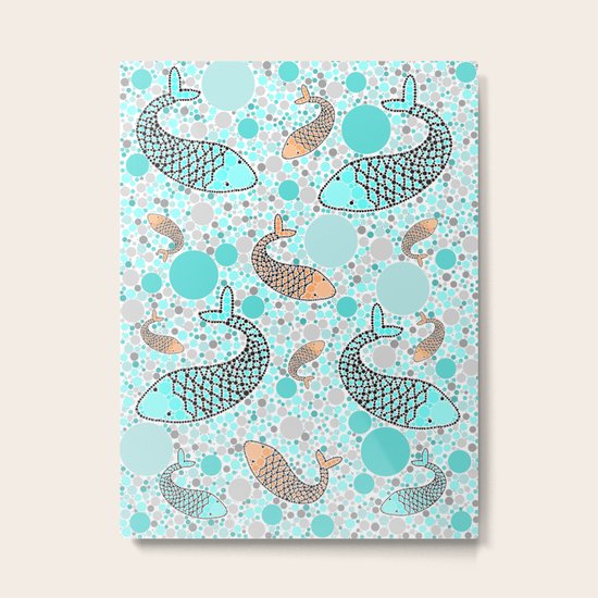 Koi Metal Print