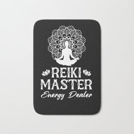 Energy Medicine Reiki Master Energy Healing Bath Mat | Reikitherapy, Reikitherapists, Graphicdesign, Positiveenergy, Reikimaster, Healer, Energymedicine, Practitioner, Spiritual, Energyhealer 