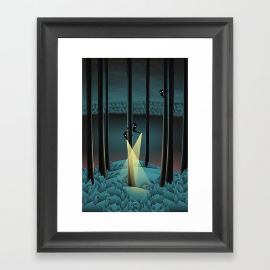 Fuss (Where Are You?) Framed Art Print