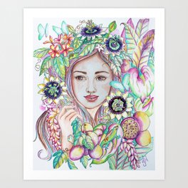 Obsessed with Lilikois Art Print