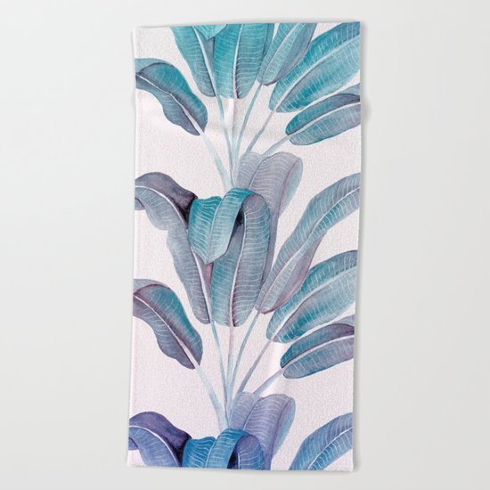 Leaves Beach Towel