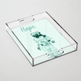 Spaceman AstronOut (Hope) Acrylic Tray