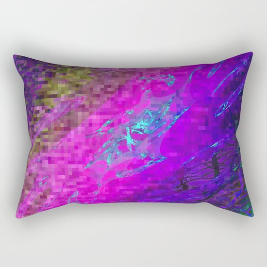 energy of the water Rectangular Pillow