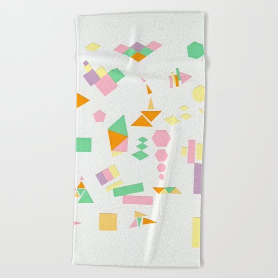 Juxtapose Beach Towel
