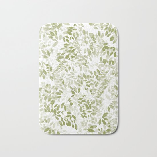 leaves Bath Mat