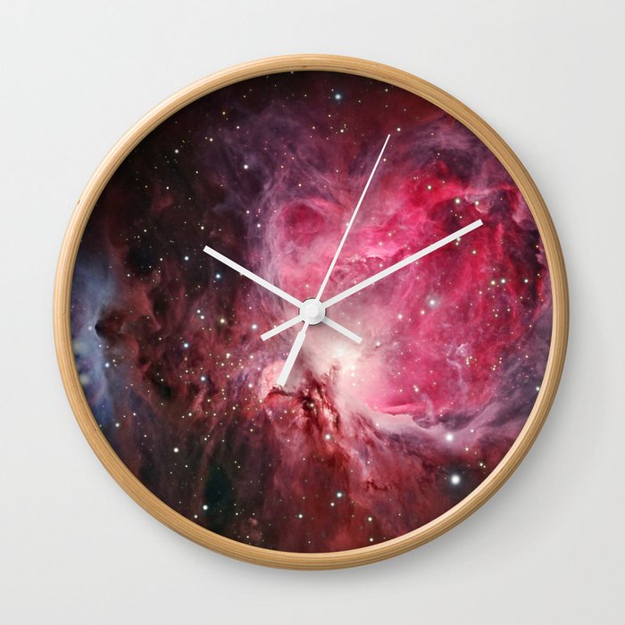 Orion Nebula Wall Clock