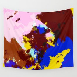 Kana - Abstract Colorful Pattern Wall Tapestry