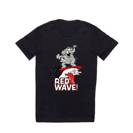 Red Wave Design for Conservative Republican 2018 Voters T-shirt