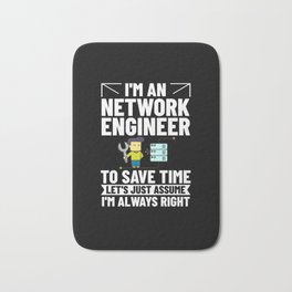 Network Engineer Director Computer Engineering Bath Mat